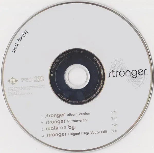 Britney Spears : Stronger (CD, Single)