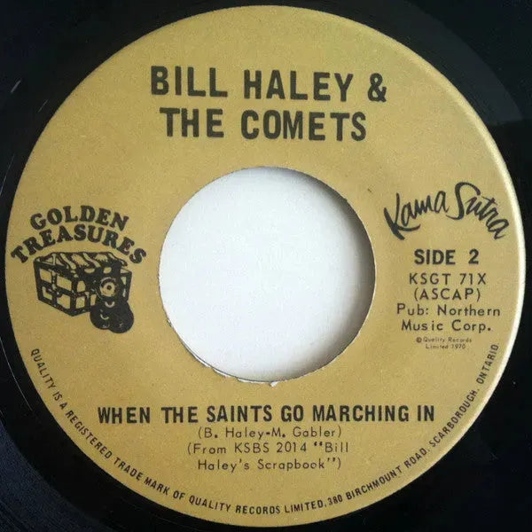 Bill Haley And His Comets : See You Later Alligator / When The Saints Go Marching In (7", RE)