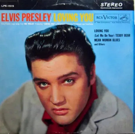 Elvis Presley : Loving You (LP, Album, RE)