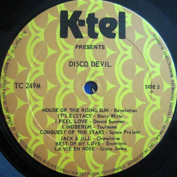 Various : Disco Devil (LP, Comp)