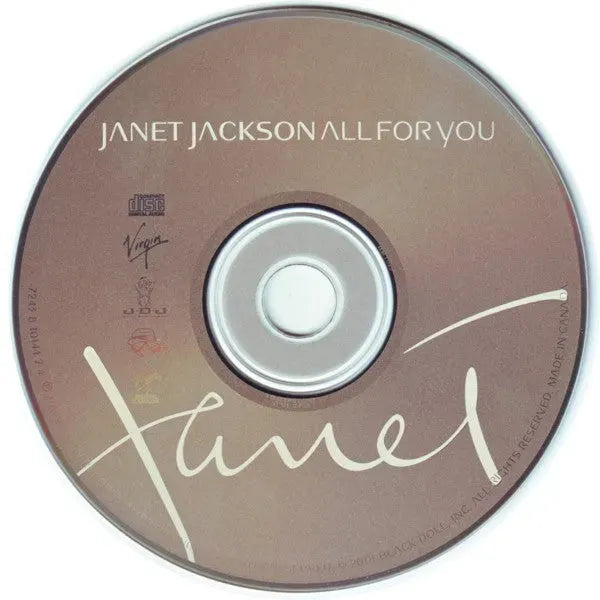 Janet Jackson : All For You (CD, Album)