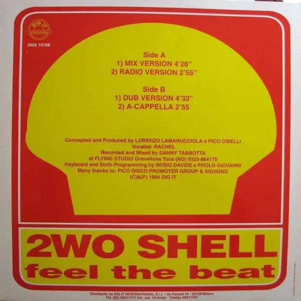 2WO Shell : Feel The Beat (12")