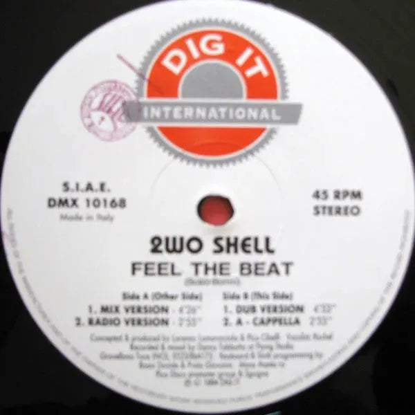 2WO Shell : Feel The Beat (12")