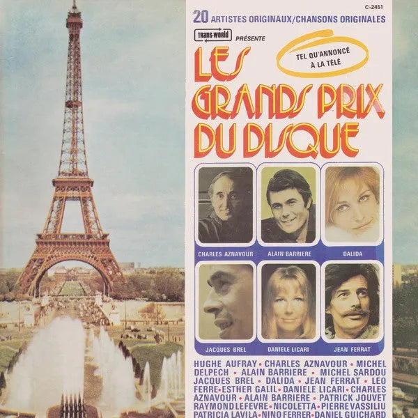 Various : Les Grands Prix Du Disque (LP, Comp)