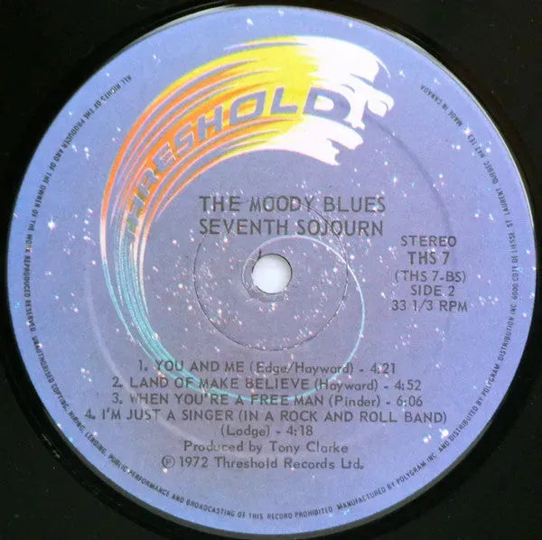 The Moody Blues : Seventh Sojourn (LP, Album, RP, Gat)