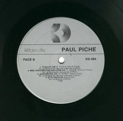 Paul Piché : Paul Piché (LP, Album)