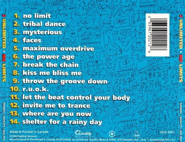 2 Unlimited : No Limits (CD, Album)