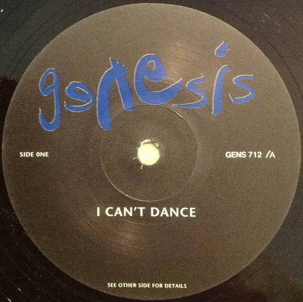 Genesis : I Can't Dance (12")