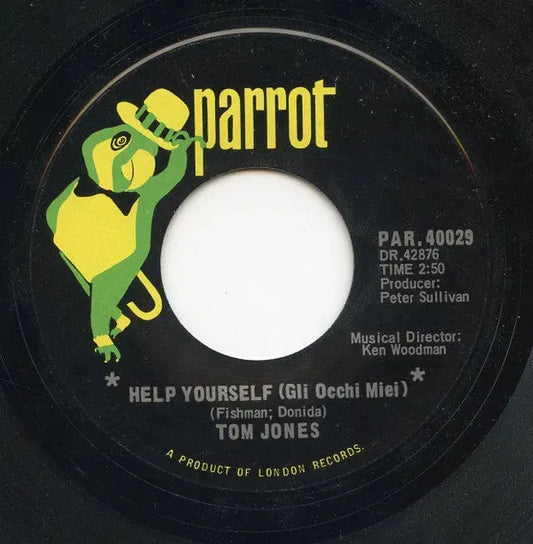 Tom Jones : Help Yourself (7", Single)