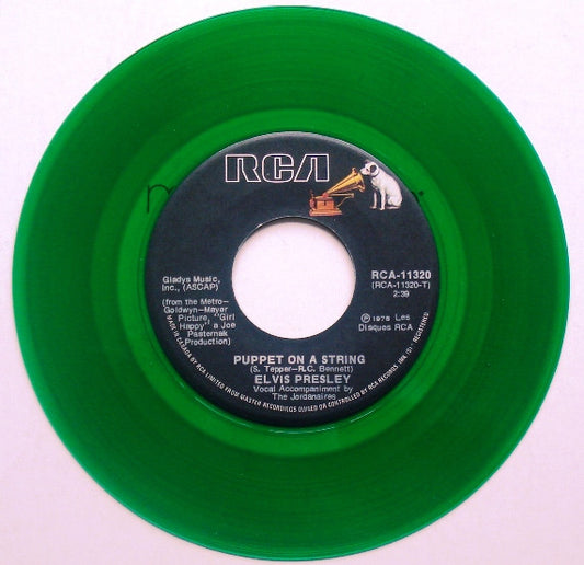 Elvis* : (Let Me Be Your) Teddy Bear (7", Single, Ltd, Gre)