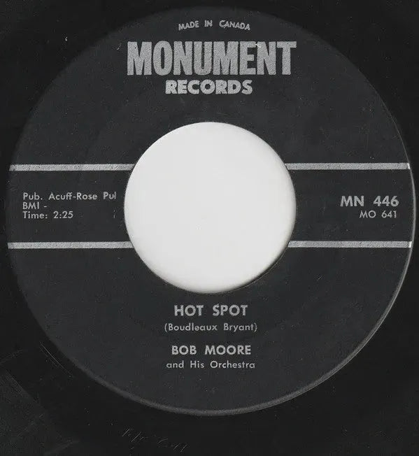 Bob Moore And His Orchestra : Mexico  (7", Single)