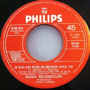 Nana Mouskouri : Oublie Que J'ai De La Peine (7")