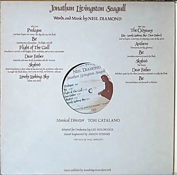 Neil Diamond : Jonathan Livingston Seagull (Original Motion Picture Sound Track) (LP, Album)