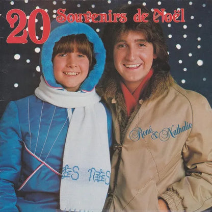 René* & Nathalie* : 20 Souvenirs De Noël (LP, Comp)