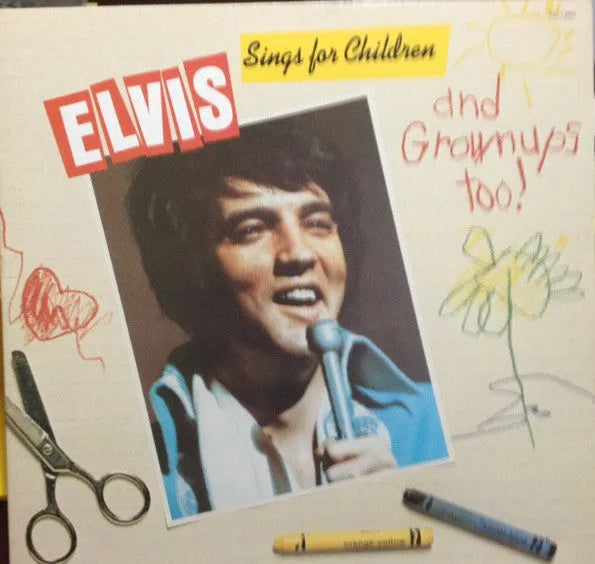 Elvis Presley : Elvis Sings For Children And Grownups Too ! (LP, Comp, Gat)