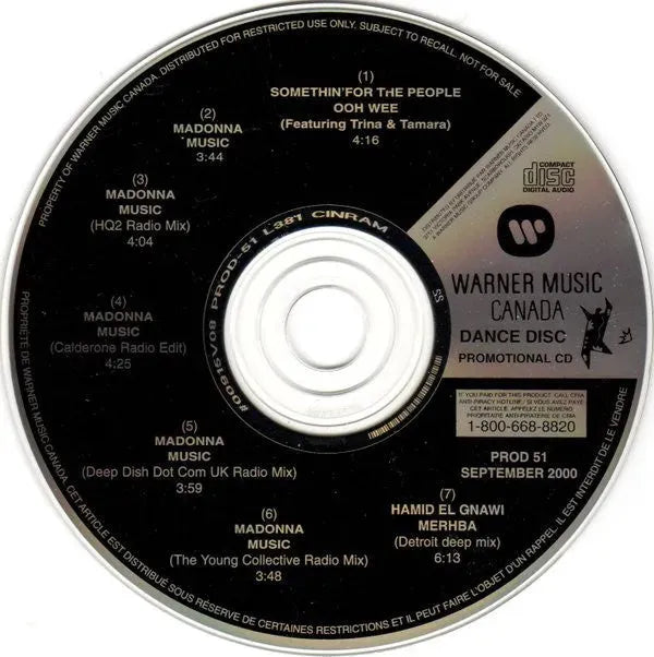 Various : Dance Disc - Vol. 51 (CD, Comp, Promo)