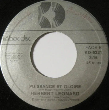 Herbert Léonard : Flagrant Delit (7")