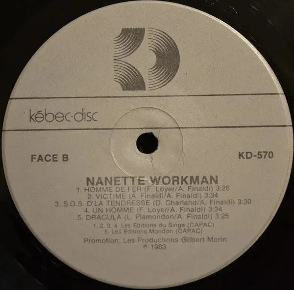 Nanette Workman : Nanette Workman (LP, Album)