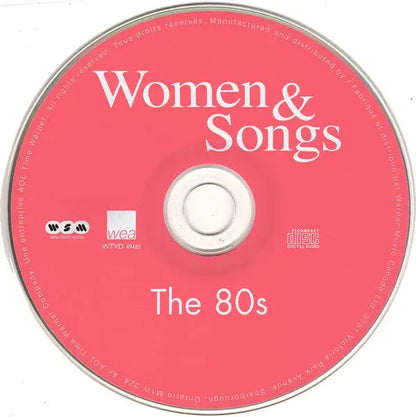 Various : Women & Songs - The 80s (CD, Comp)