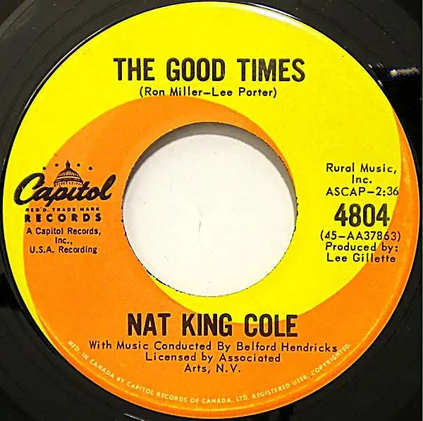 Nat King Cole : Ramblin' Rose (7", Single)