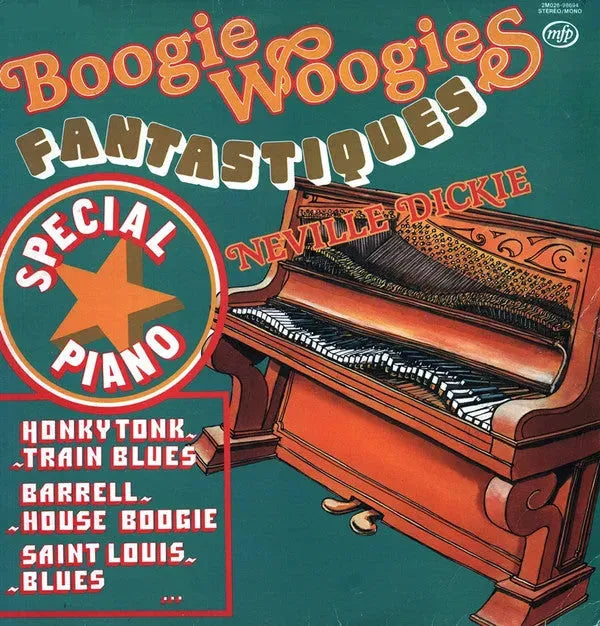 Neville Dickie : Boogie Woogies Fantastiques (LP, RE)