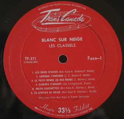 Les Classels : Blanc Sur Neige (LP, Album)