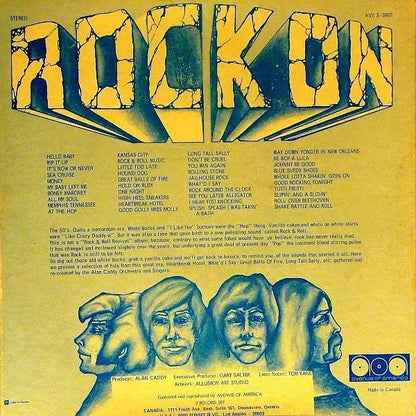 Alan Caddy Orchestra & Singers : Rock On (3xLP)