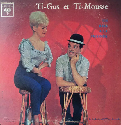 Ti-Gus Et Ti-Mousse : Un Rire À La Seconde (LP, Mono)