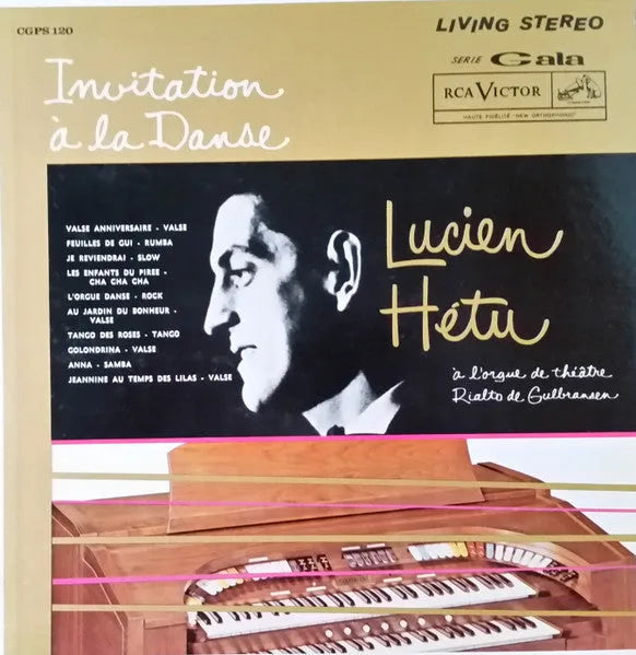 Lucien Hétu : Invitation À La Danse (LP, Album)