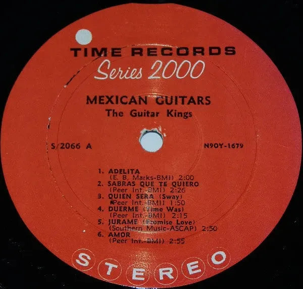 The Guitar Kings : Mexican Guitars (LP)