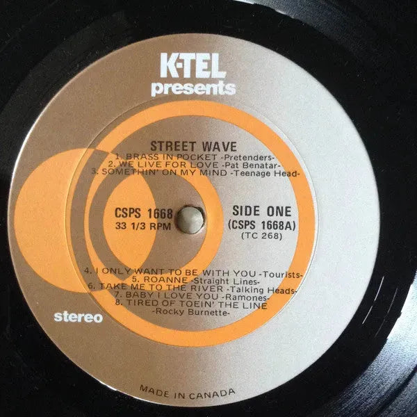 Various : Street Wave (LP, Comp)