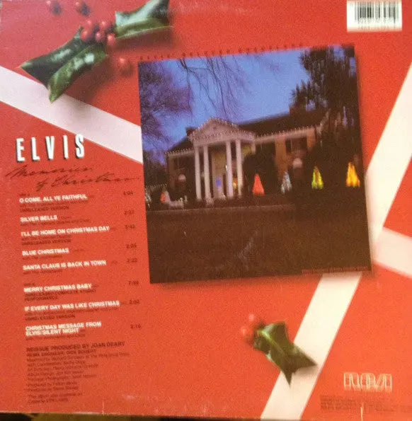 Elvis Presley : Memories Of Christmas (LP, Comp, RE)