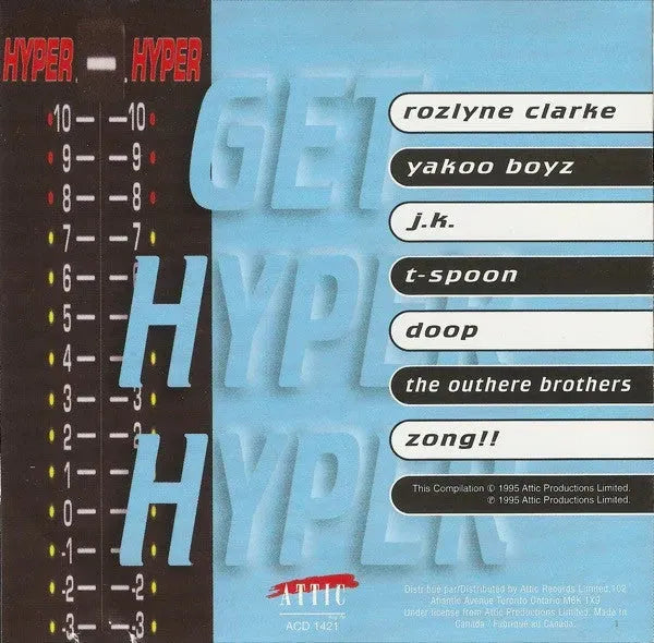 Various : Hyper Hyper! Eurotic Sensations (CD, Comp)