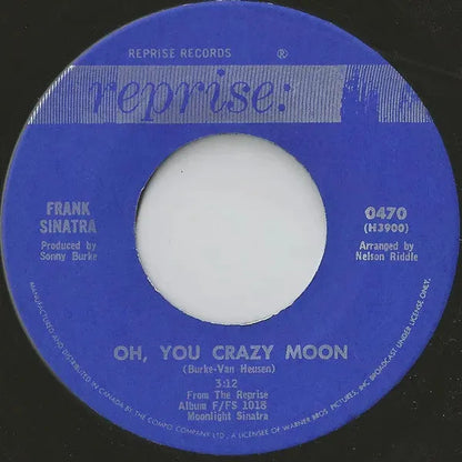 Frank Sinatra : Strangers In The Night / Oh, You Crazy Moon (7", Single)