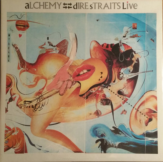 Dire Straits : Alchemy - Dire Straits Live (2xLP, Album, Gat)