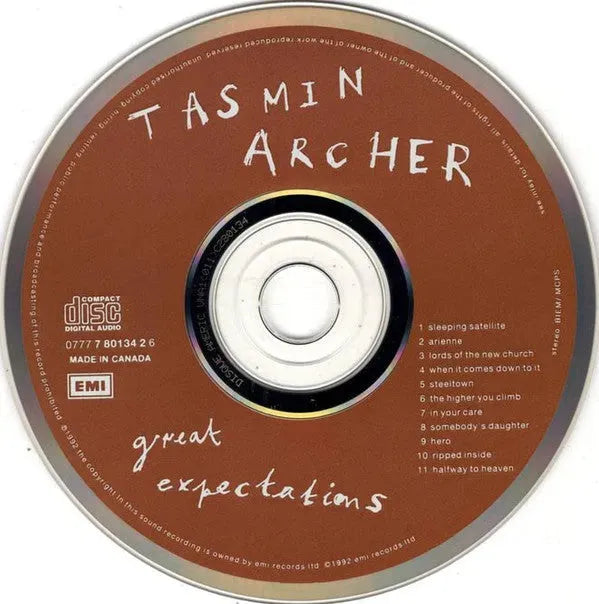 Tasmin Archer : Great Expectations (CD, Album)