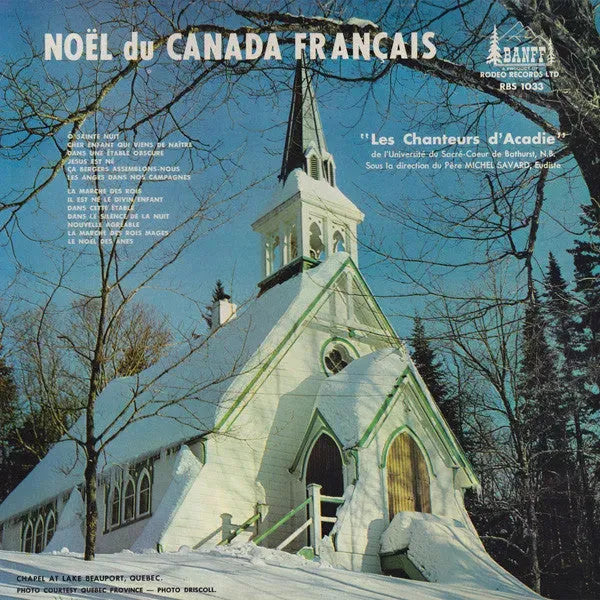 Les Chanteurs D'Acadie : Noël Du Canada Français (LP)