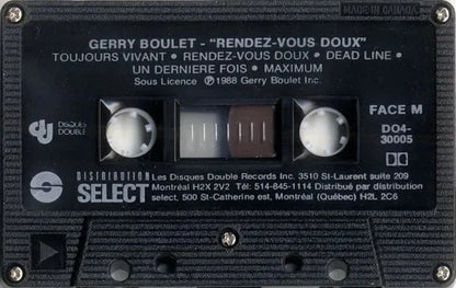 Gerry Boulet : Rendez-Vous Doux (Cass, Album, Dol)