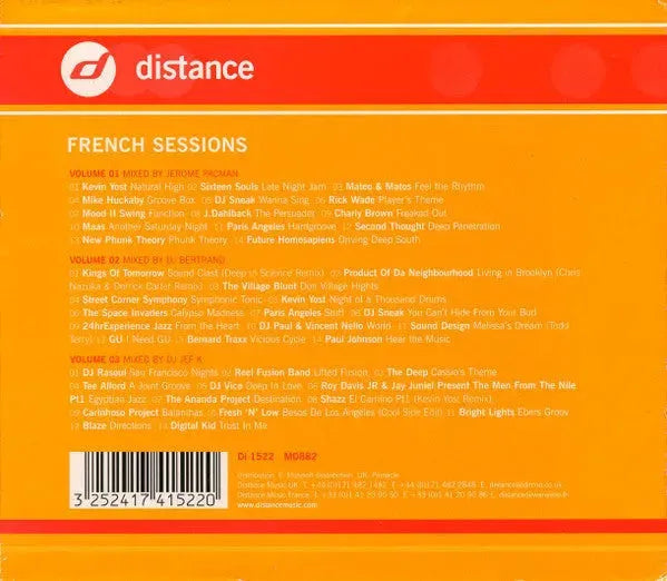 Various : French Sessions – The Collection. Volumes 1-3 (3xCD, Comp, Mixed + Box)