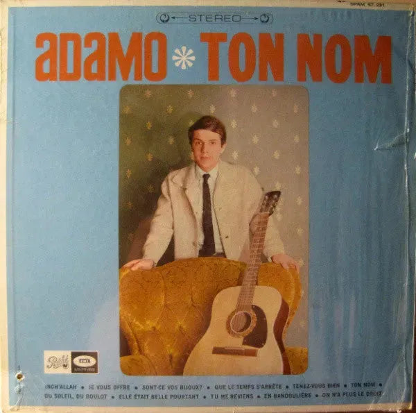 Adamo : Ton Nom (LP, Comp)