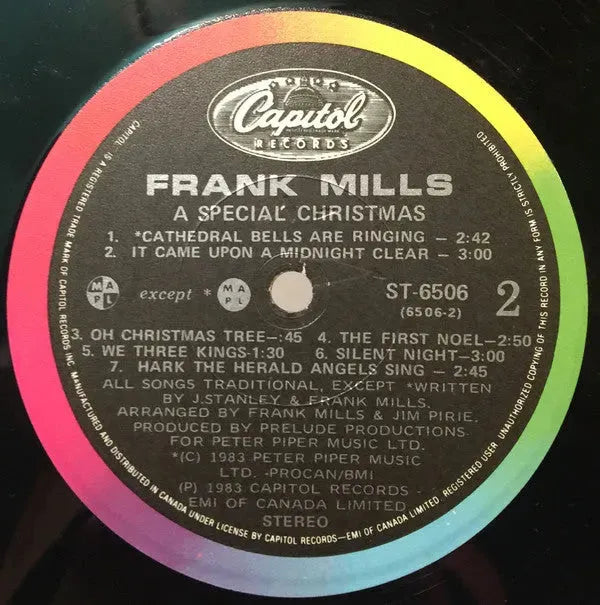 Frank Mills : A Special Christmas (LP, Album)