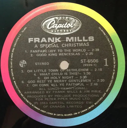 Frank Mills : A Special Christmas (LP, Album)