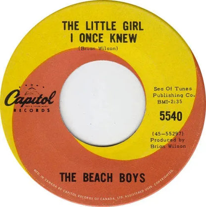 The Beach Boys : The Little Girl I Once Knew / There's No Other (Like My Baby) (7", Single)