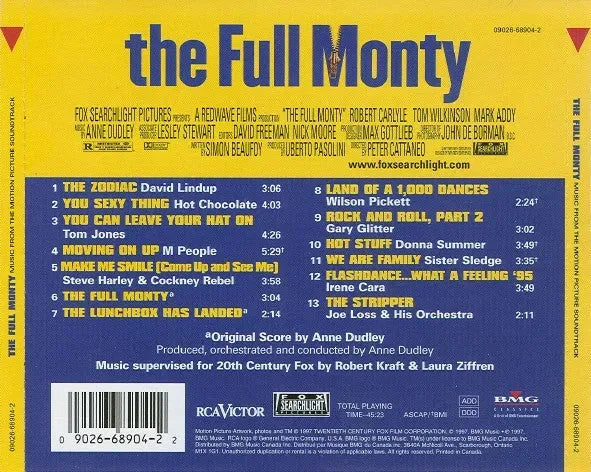 Various : The Full Monty (Music From The Motion Picture Soundtrack) (CD, Comp)