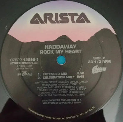 Haddaway : Stir It Up (12")