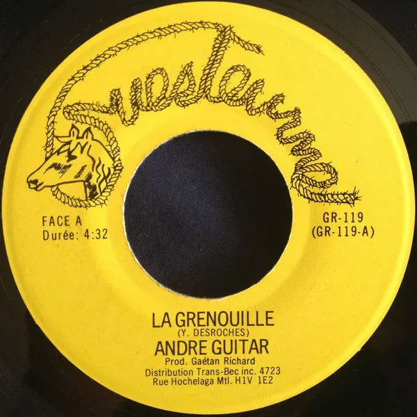 André Guitar : La Grenouille / La Grenouille Censurée (7", Single)