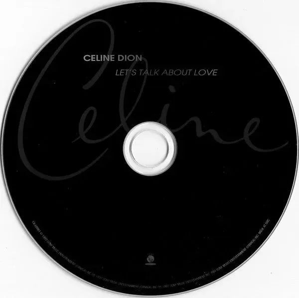 Céline Dion : Let's Talk About Love (CD, Album)