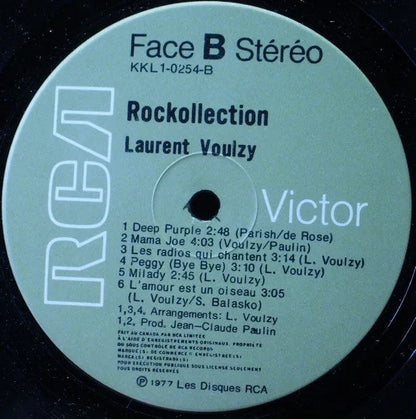 Laurent Voulzy : Rockollection (LP, Comp)