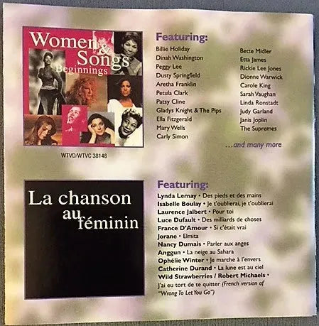 Various : Women & Songs 3 (CD, Comp)