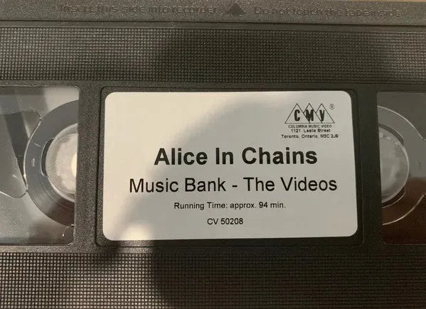 Alice In Chains : Music Bank - The Videos (VHS)